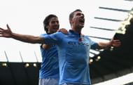 The Bosnian (R) wanted to leave Manchester City for more game time.